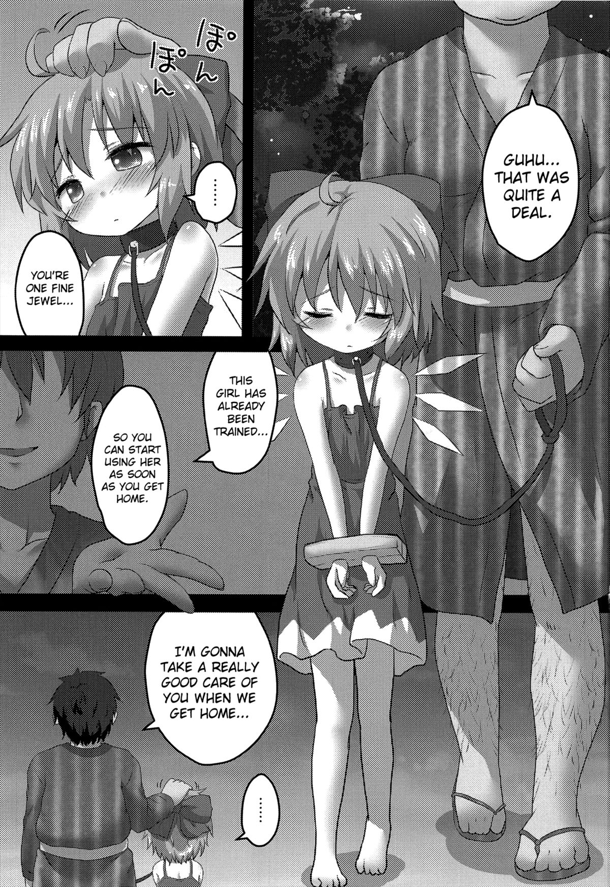 (Reitaisai 10) [Gainamon (Natsu no Koucha)] Toraware Yousei (Touhou Project) [English] {biribiri} page 3 full