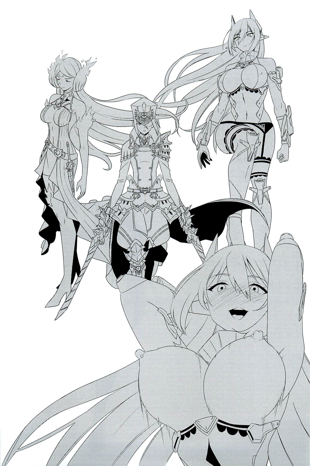 (C96) [Inoridou (Inori)] CONFINED HANA (Xenoblade Chronicles 2) [Chinese] [新桥月白日语社] page 46 full
