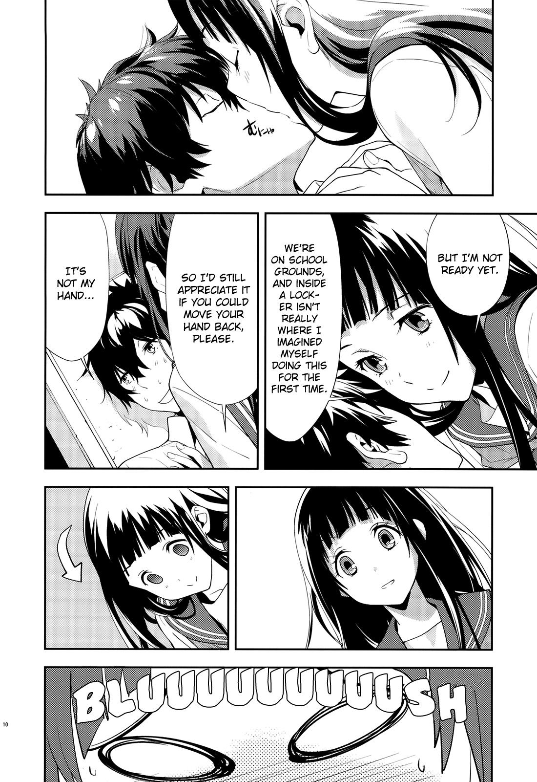(C82) [Hapoi-dokoro (Okazaki Takeshi)] Breath (Hyouka) [English] [UFW] page 11 full