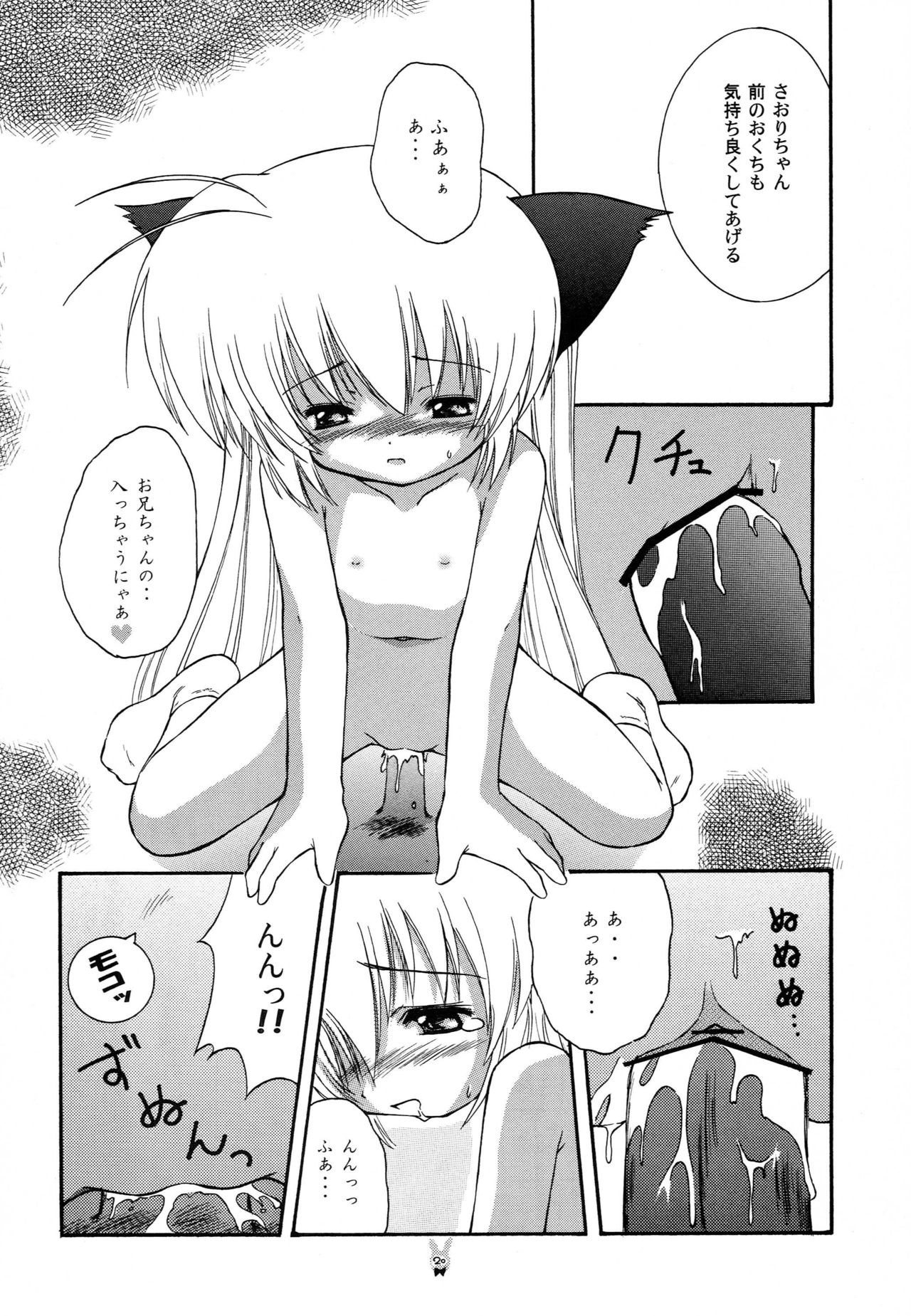 (C68) [Miso Nikomi Uran (Akiduki Konoe)] Hajimete no Nekomimi (Hajimete no Orusuban) page 19 full