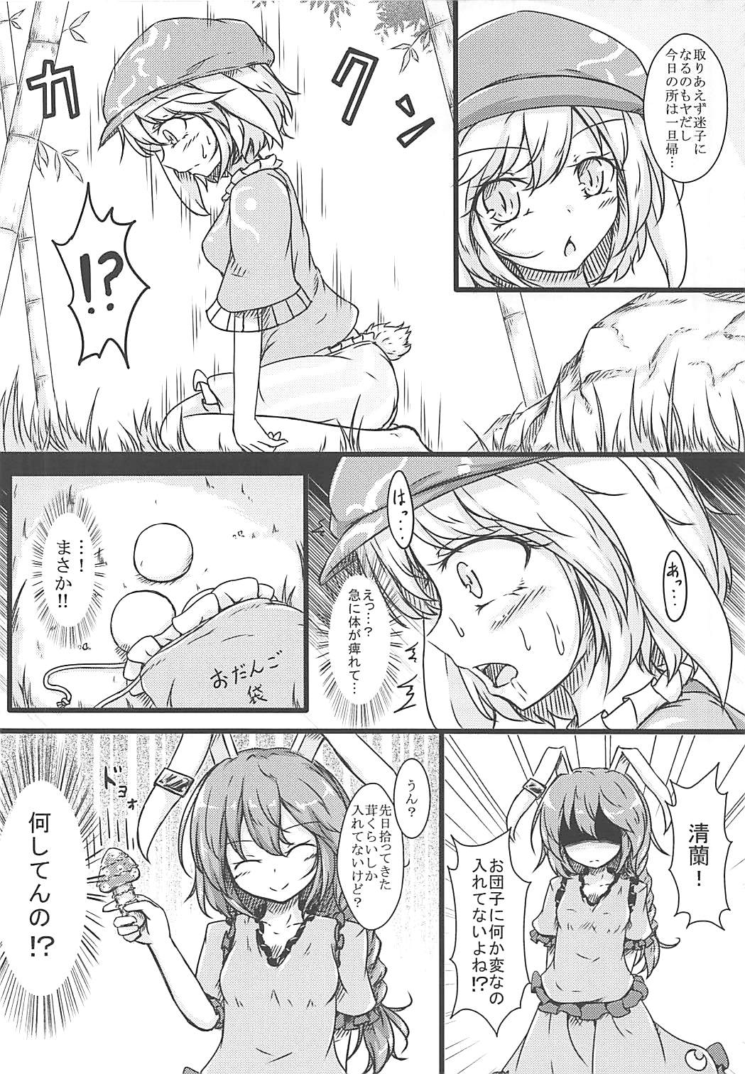 (C91) [Sinkirou (Dyon)] Ijou Seiyoku Usagi -Asagiiro no Ringogari- (Touhou Project) page 11 full