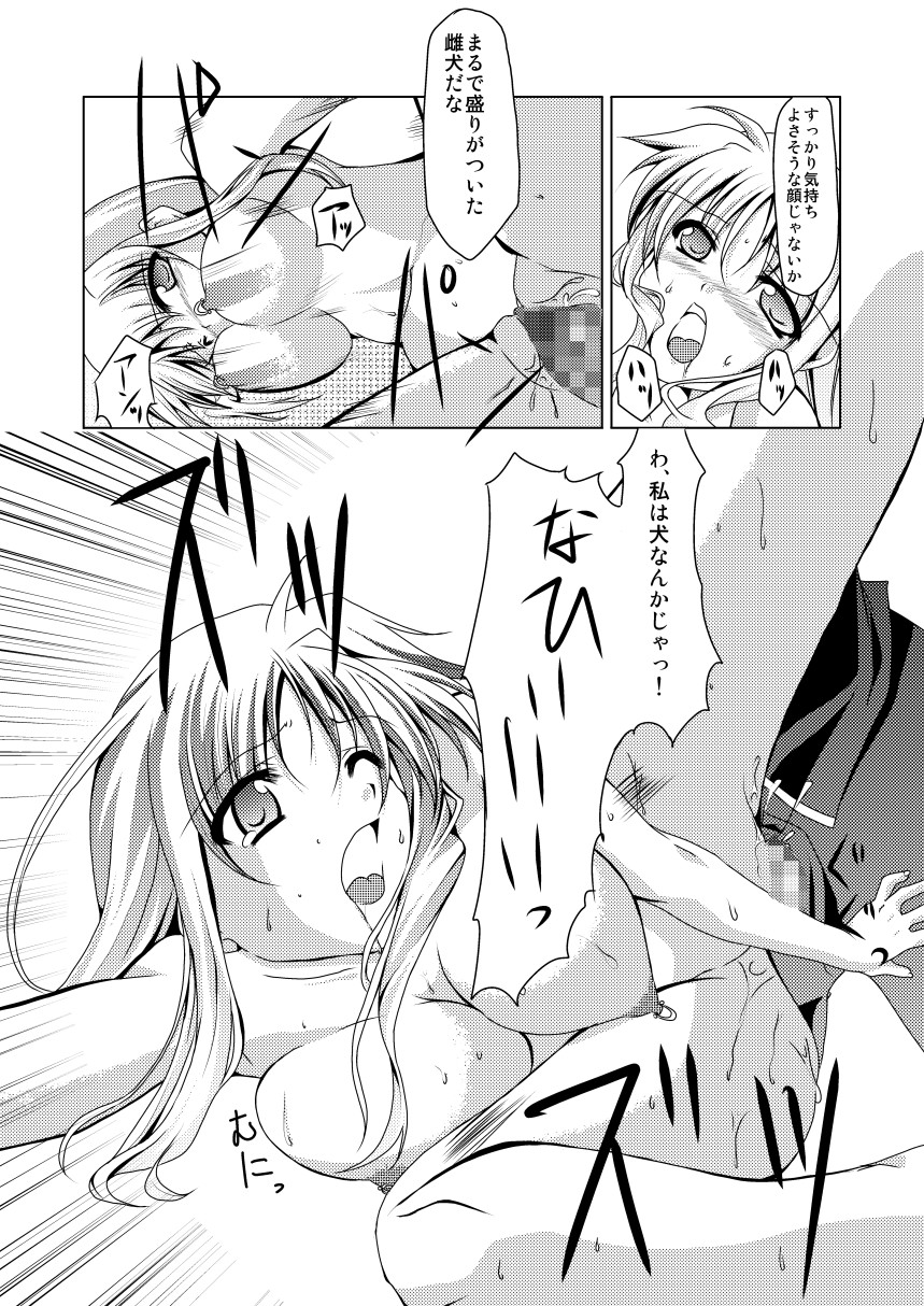 (C74) [TRICKorTREAT (Kagura Tsukune)] InSulT II (Mahou Shoujo Lyrical Nanoha) page 19 full