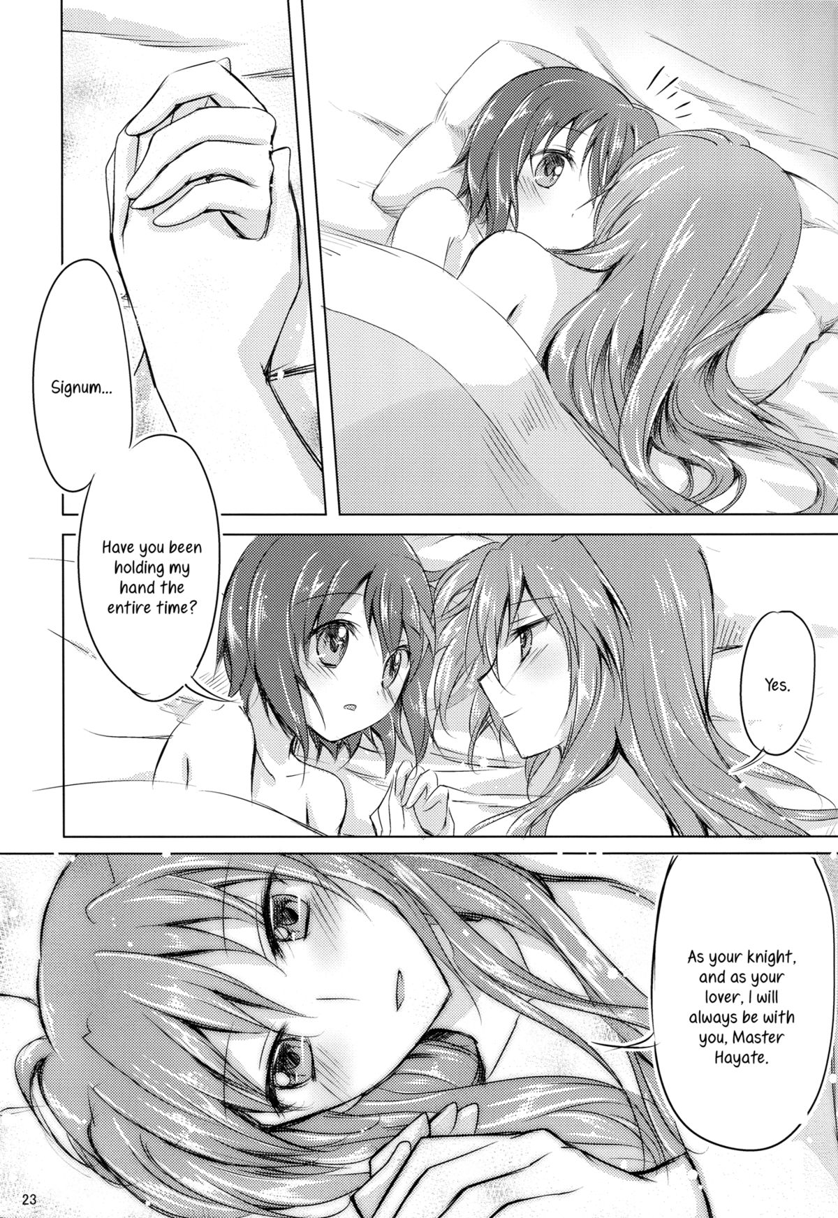 (C83) [Jaga Bataa (Oimo)] My Prince (Mahou Shoujo Lyrical Nanoha) [English] [Yuri-ism] page 22 full