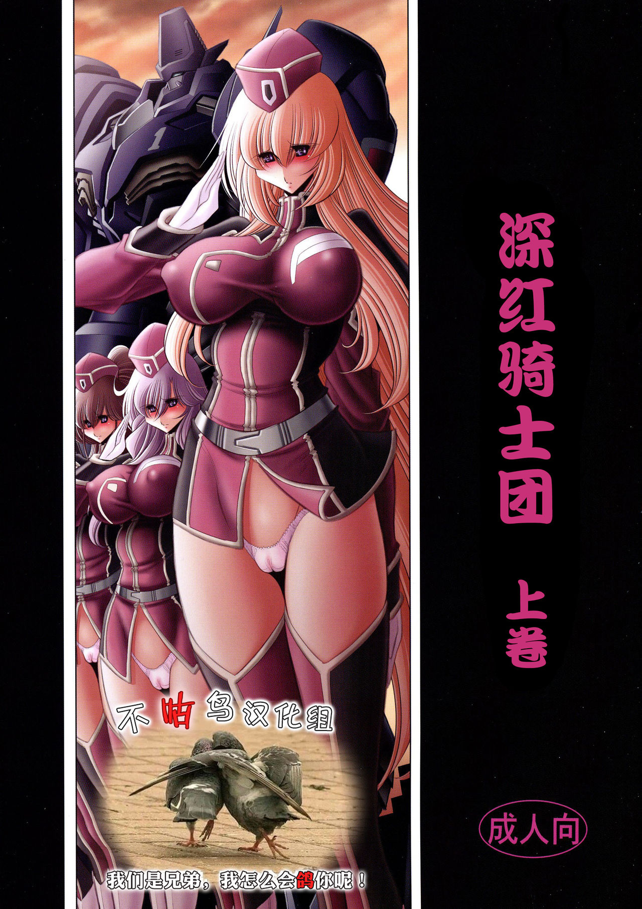 (C93) [Circle Taihei-Tengoku (Horikawa Gorou)] Kurenai no Kishidan Joukan [Chinese] [不咕鸟汉化组] page 1 full