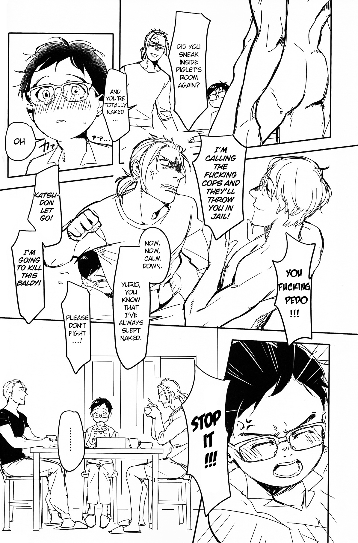 (Hyousou Strast 5) [Rain Rainbow (DoraBmon)] Yuujuufudan ni Korosareru | Killed with Indecisiveness (Yuri!!! on Ice) [English] page 12 full