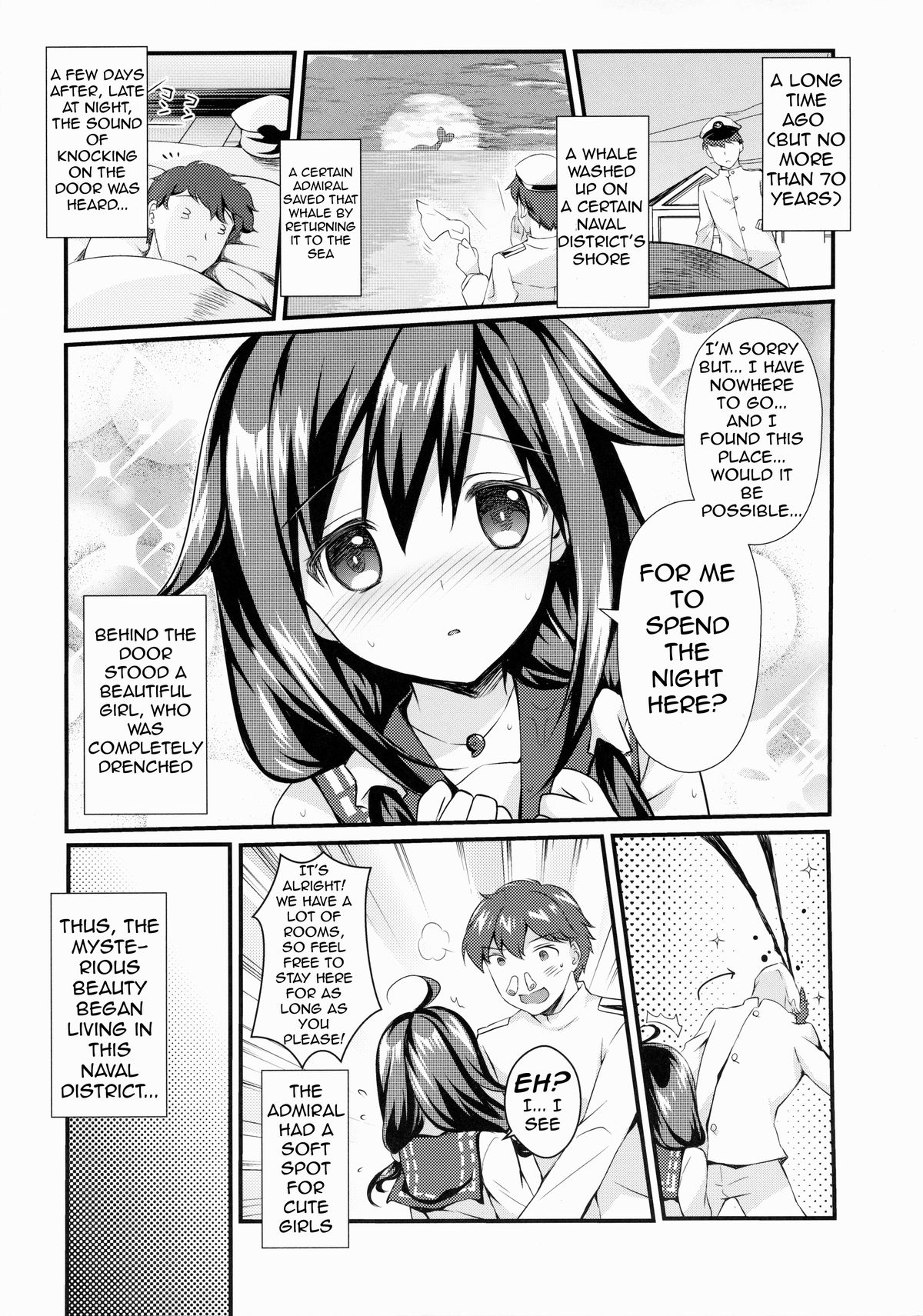 (C87) [REI's ROOM (REI)] Kujira no ongaeshi (Kantai Collection -KanColle-) [English] [WN Translations] page 2 full