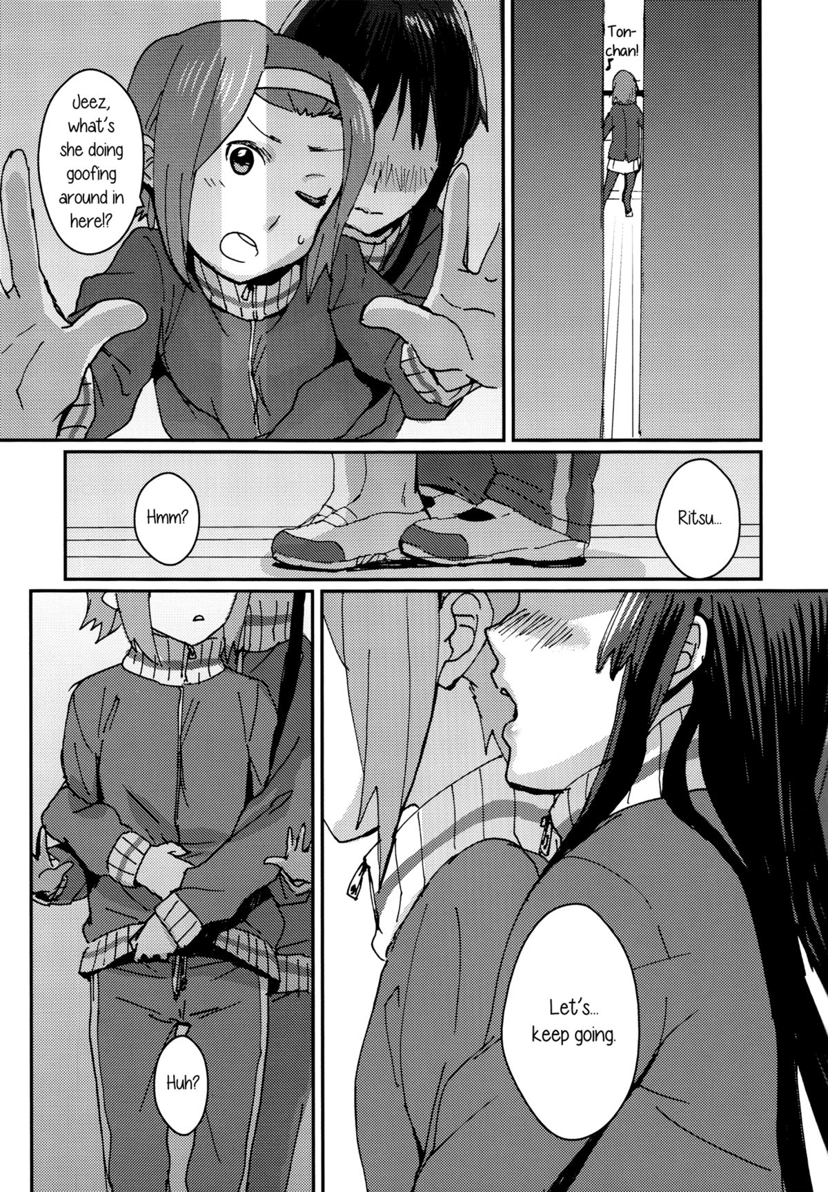 (C87) [Super Sentou, The Shakya (Fukutarou, Oke)] Otona no RitsuMio Hangyaku Hen | MioRitsu for Adults - Rebellion Story (K-ON!) [English] [Yuri-ism] page 10 full