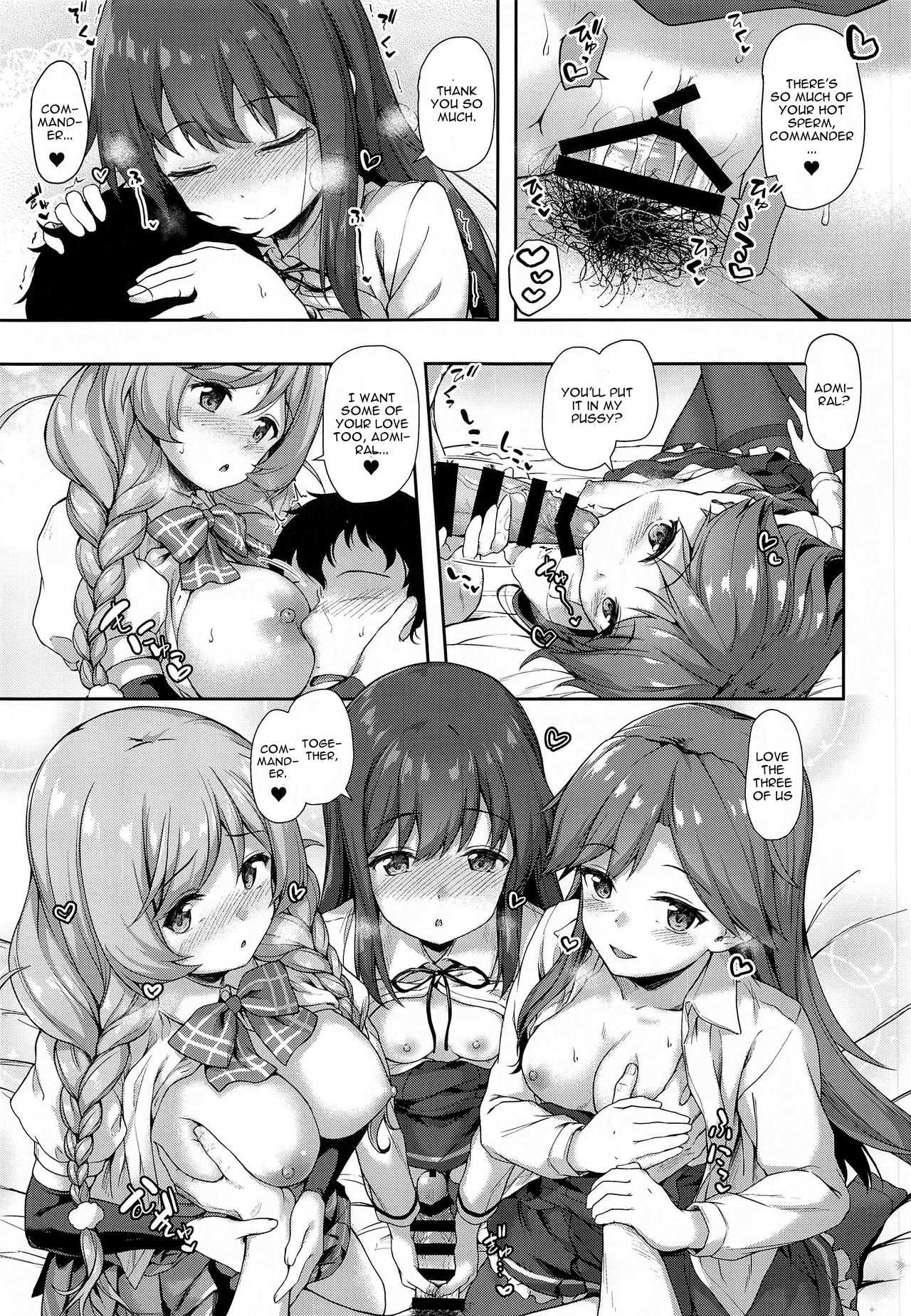 [Yusaritsukata (Awayume)] Asashio-chan Yoru no Sakusen Kaigi!! (Kantai Collection -KanColle-) [English] [CGrascal] page 18 full