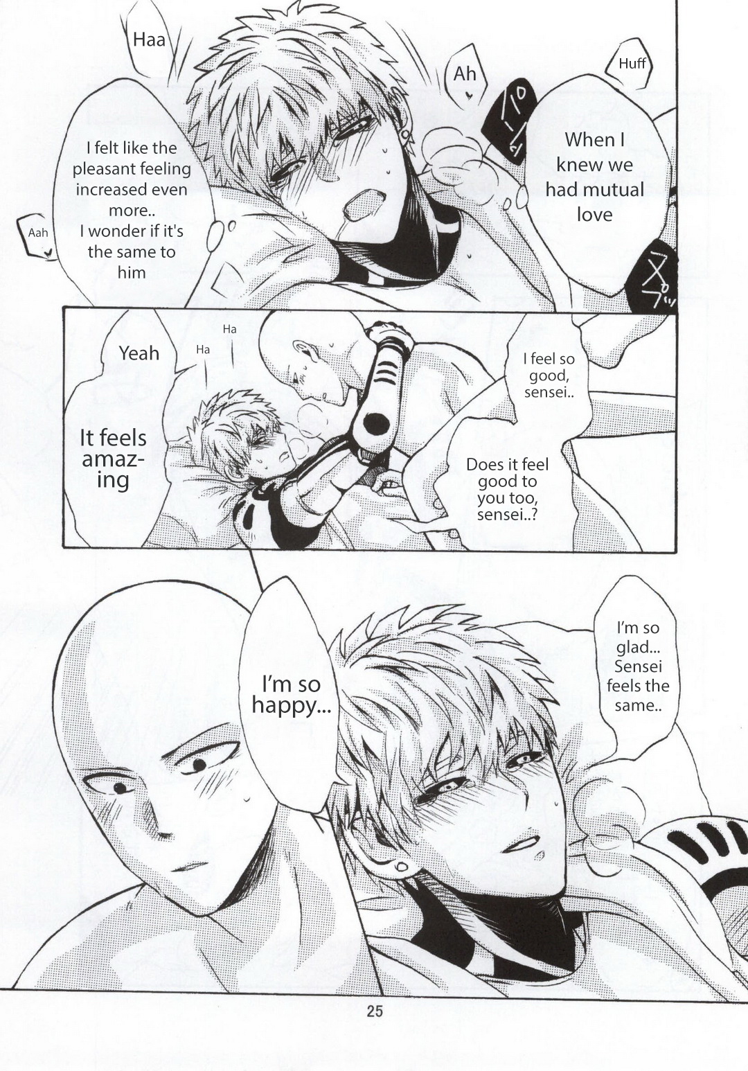 [S×G (Kobato)] NATURAL JUNKIE (One Punch Man) [English] page 25 full
