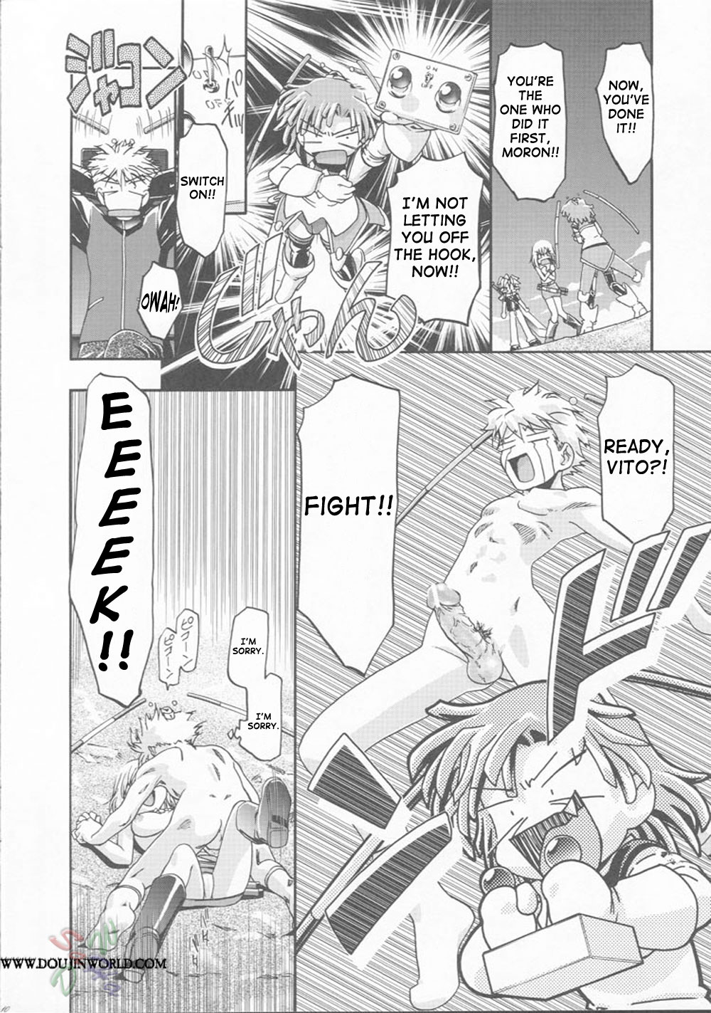 (ComiComi3) [Gambler Club (Kousaka Jun)] Elie-chan Daikatsuyaku!! (Groove Adventure Rave, Zoids Shinseiki / Zero) [English] [SaHa] page 9 full