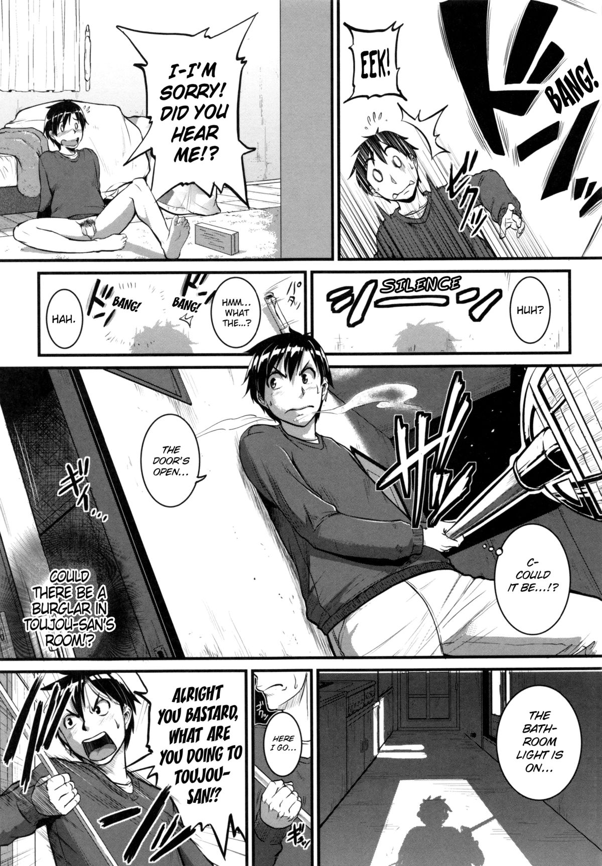 [Tonnosuke] Aibenki Tonari no Dosukebe Onee-san | The Lady Next Door Ch. 1 [English] =The Lost Light= page 3 full