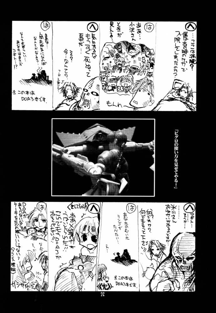 (C61) [U-A Daisakusen, Lapislazuli=corporation (Harada Shoutarou)] Ruridou Gahou CODE:16 (Dead or Alive) page 25 full