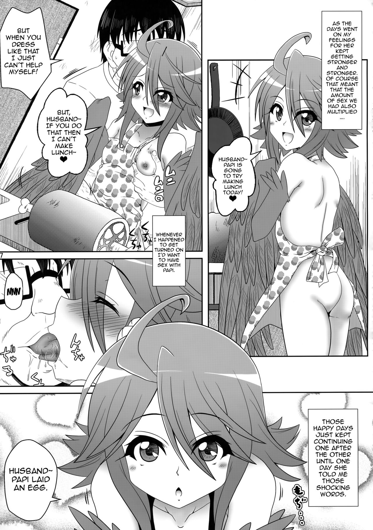 (C88) [Kamepotel (Izuki Jirou)] Harpy ga Tonari ni Iru Nichijou (Monster Musume no Iru Nichijou) [English] {doujins.com} page 16 full