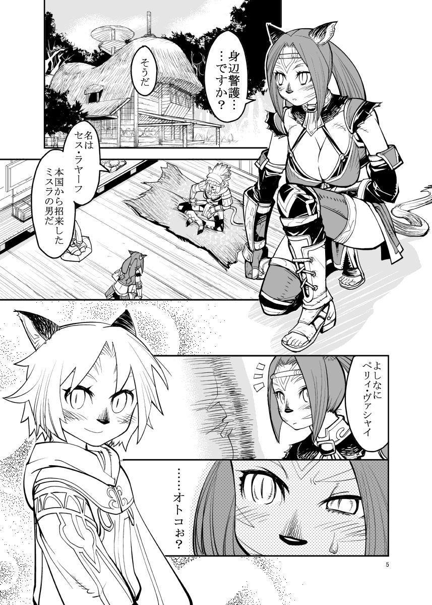 [Kuroshiki (Kurohiko)] Kuroshiki Vol. 7 (Final Fantasy XI) [Digital] page 4 full