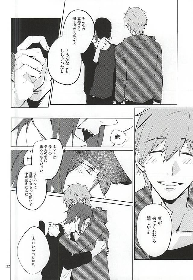 (C88) [Phlodexy (Yamano)] Nido Aru Koto wa 3-do Aru (Free!) page 20 full