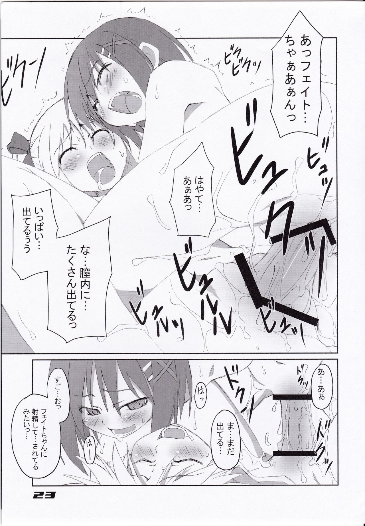 (C74) [Sou Soul (Souto)] Fate-chan Igai to Moroi no A's (Mahou Shoujo Lyrical Nanoha) page 25 full