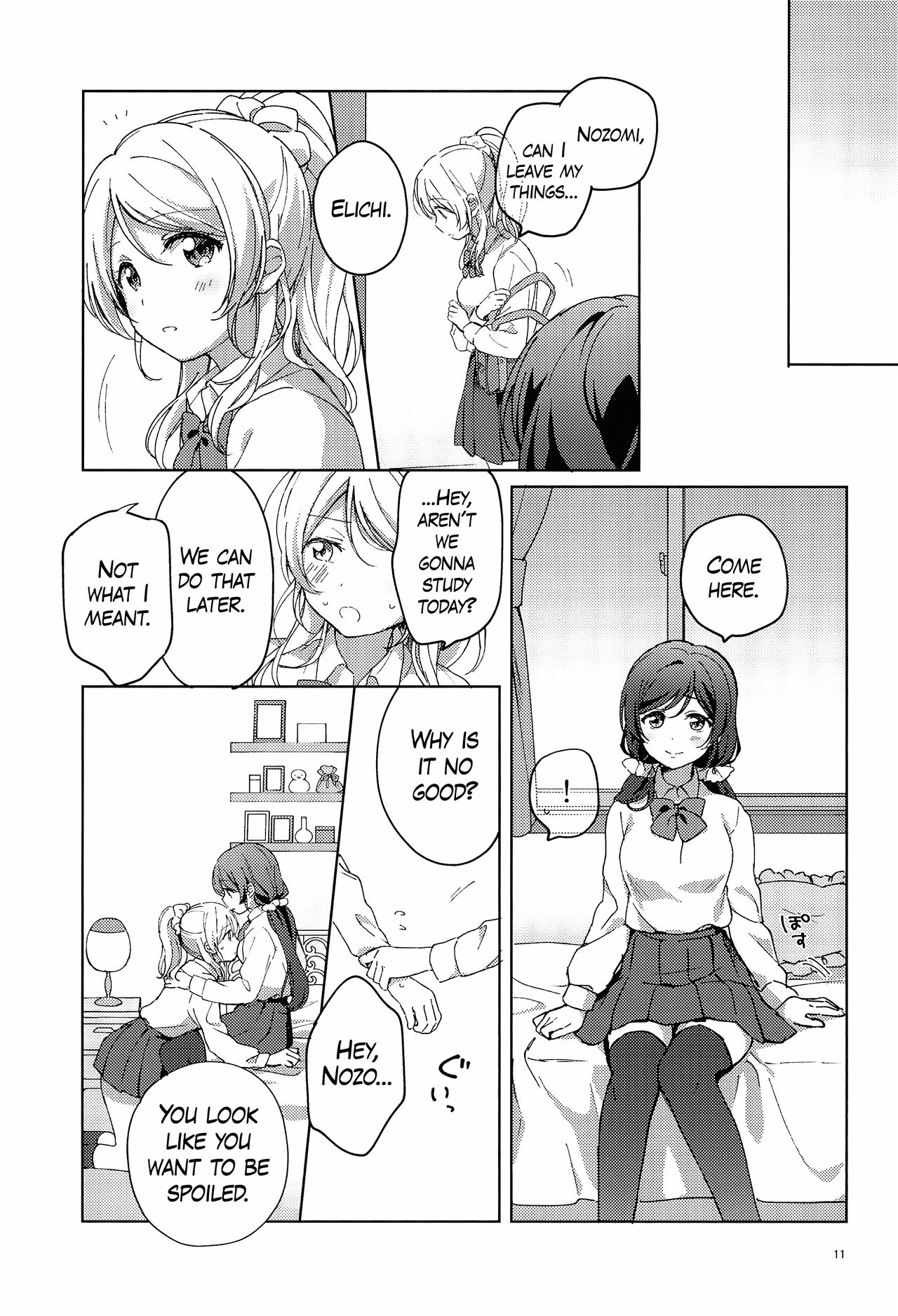 (C96) [nendotabeta (surufuji)] Ii ko Ii ko | Good Girl (Love Live!) [English] [/u/ scanlations] page 11 full