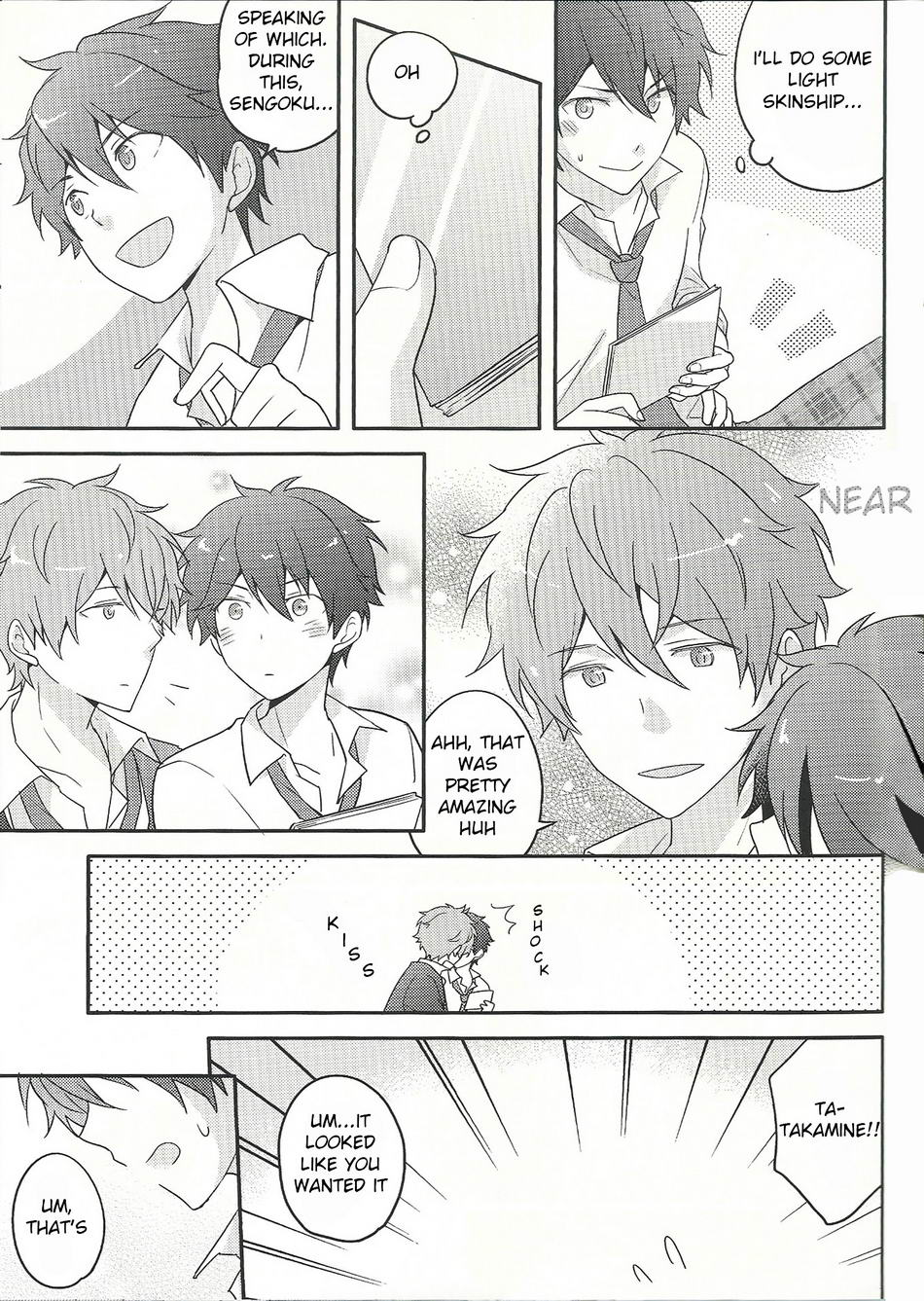 (brilliant days 5) [POET (Pokosu)] Takamine! Dakara Sono! Areda! (Ensemble Stars!) [English] [Anzu] page 12 full