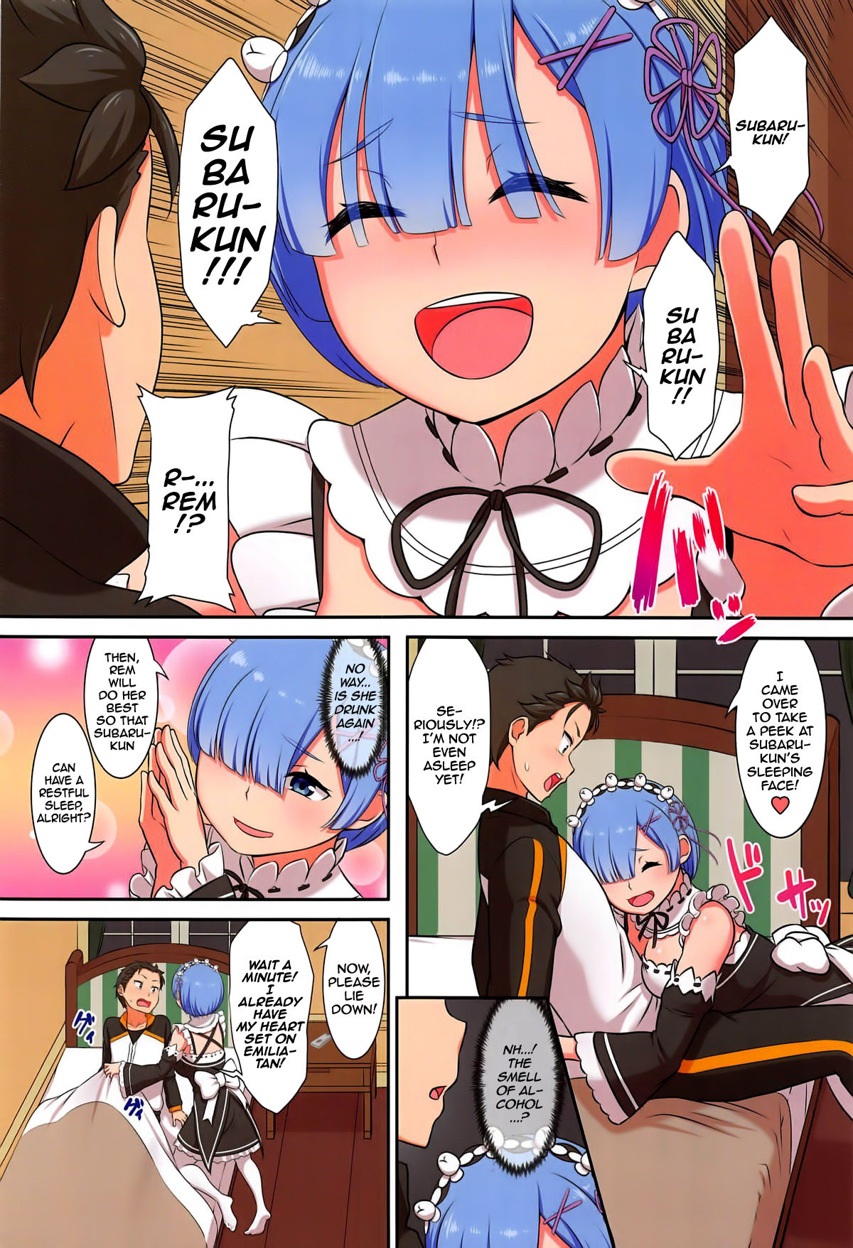 (C95) [MAT (Pararan)] Rem de Atatamarimasu ka? | Shall Rem warm you up? (Re:Zero kara Hajimeru Isekai Seikatsu) [English] [EHCOVE] page 4 full