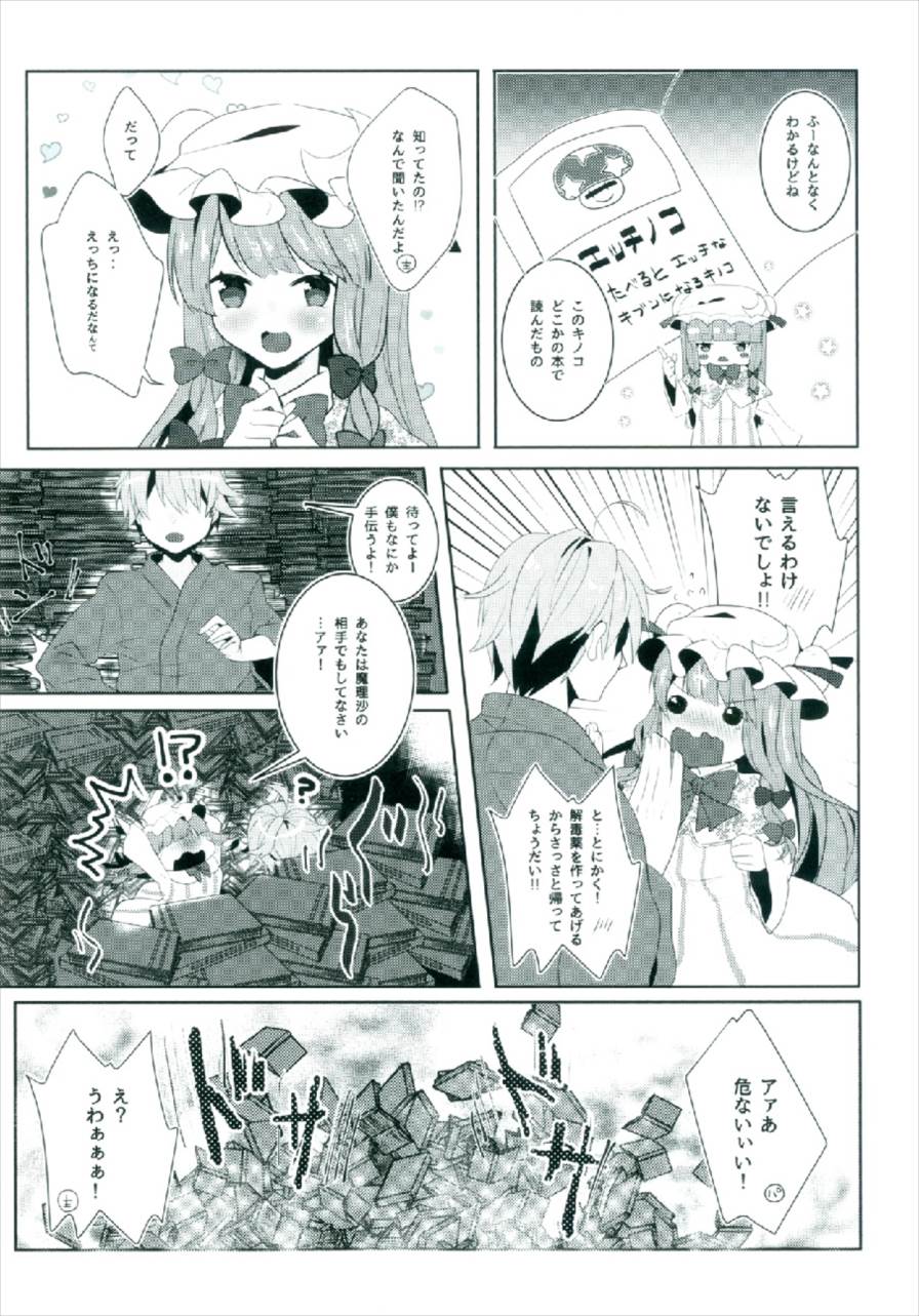 (Shuuki Reitaisai 4) [Dai ③ no Shippo (ATM)] Ecchi na Gensoukyou ~Patchouli to Ecchi na Mahou Hen~ (Touhou Project) page 7 full