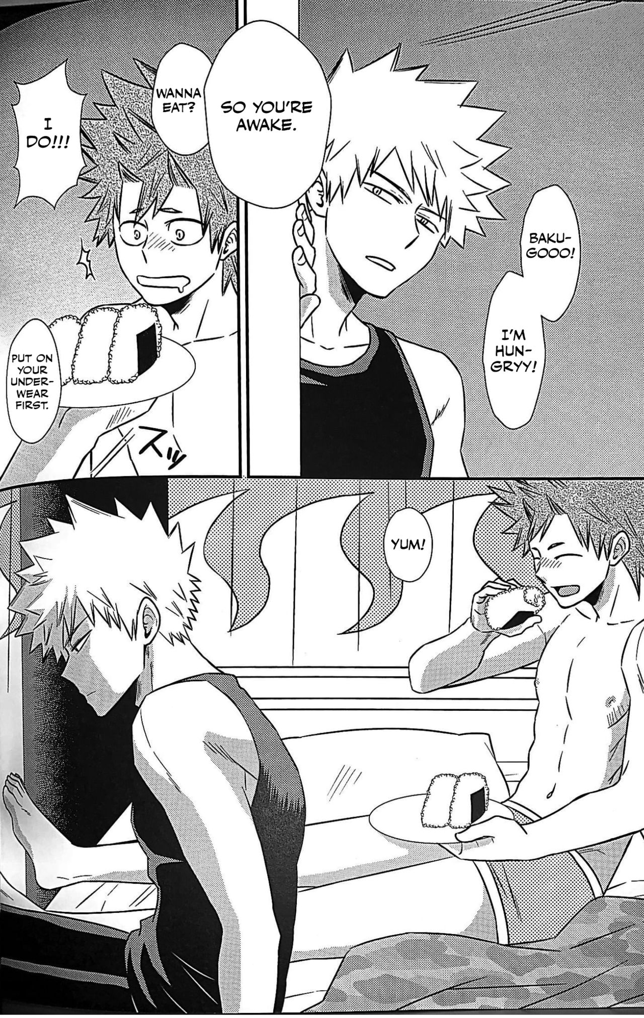 (Douyara Deban no Youda! 8) [tacowasa (HYE)] Koi o Shiru. (Boku no Hero Academia) [English] [Otokonoko Scans] page 21 full