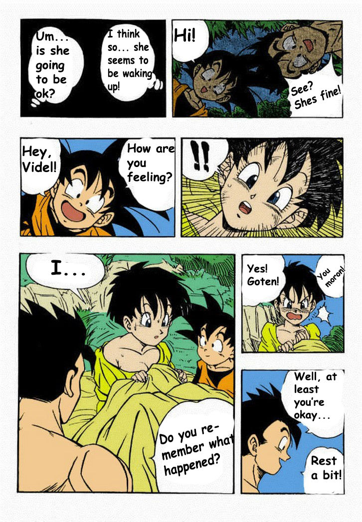 Gohan x Videl English Dubbed *COLOR* page 1 full