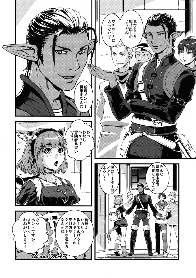 (C80) [Akamaya (Sisei Tokei)] Miquo Bon Miquo'te Fantasy 14 (Final Fantasy XIV) page 5 full