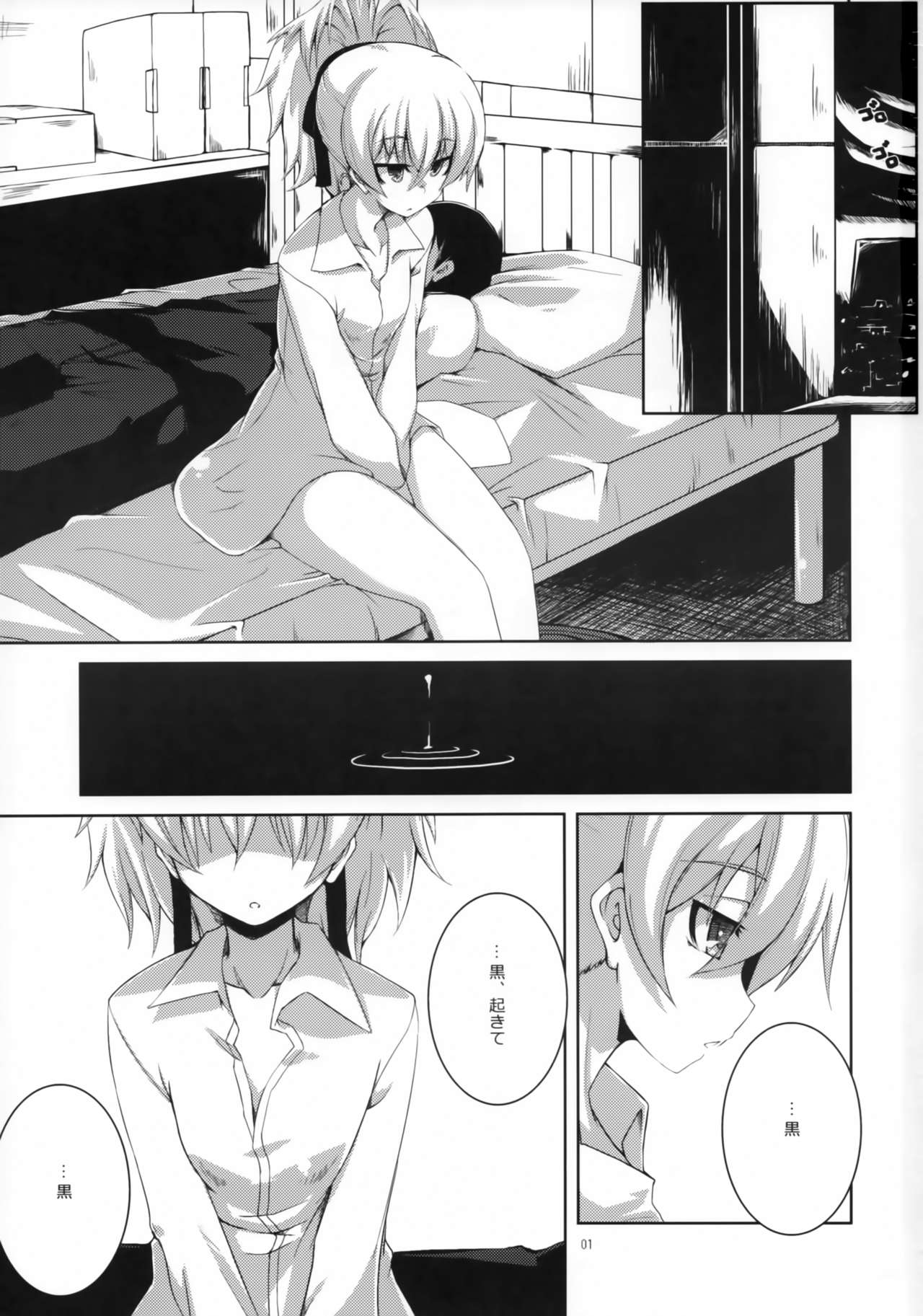 (C78) [Catcher's mitt of silver (Kaname Nagi)] HADA YIN (DARKER THAN BLACK) page 2 full