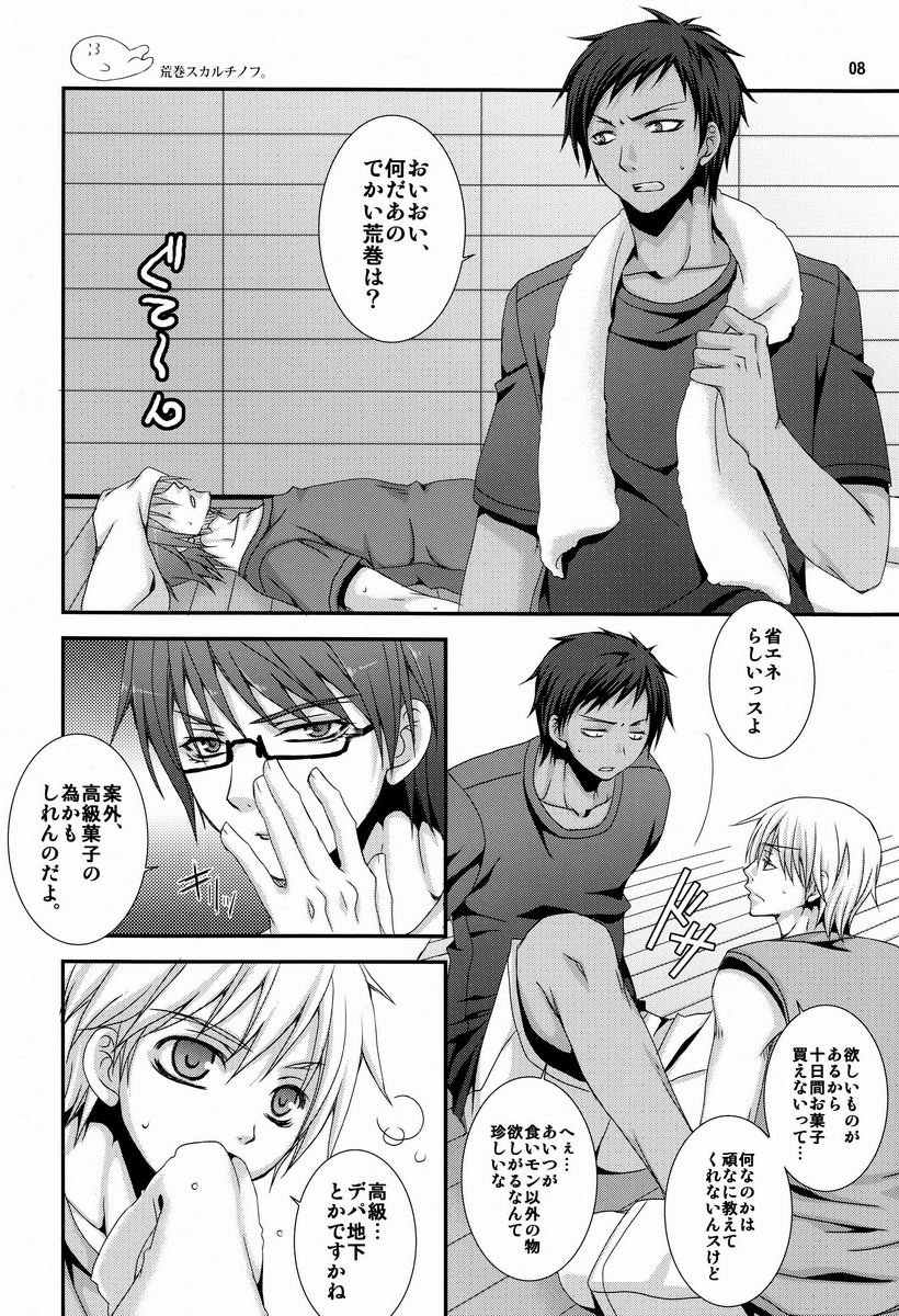 (C82) [VALIANT (Shijima Kiri)] Dakara Ore wa, H ga Dekinai. (Kuroko no Basuke) page 7 full