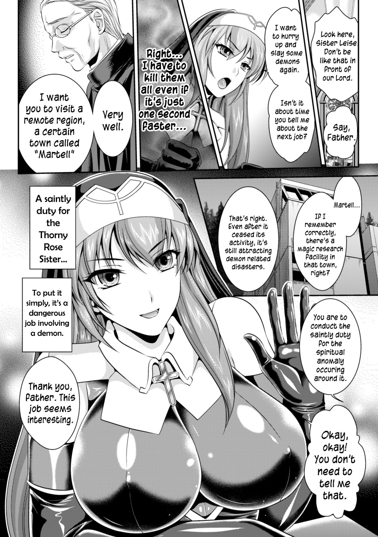 [Rindou, Kusunoki Rin] Nengoku no Liese Inzai no Shukumei | Liese’s destiny: Punishment Of Lust On The Slime Prison Ch. 1-4 [English] [Digital] [CoC] [Ongoing] page 13 full