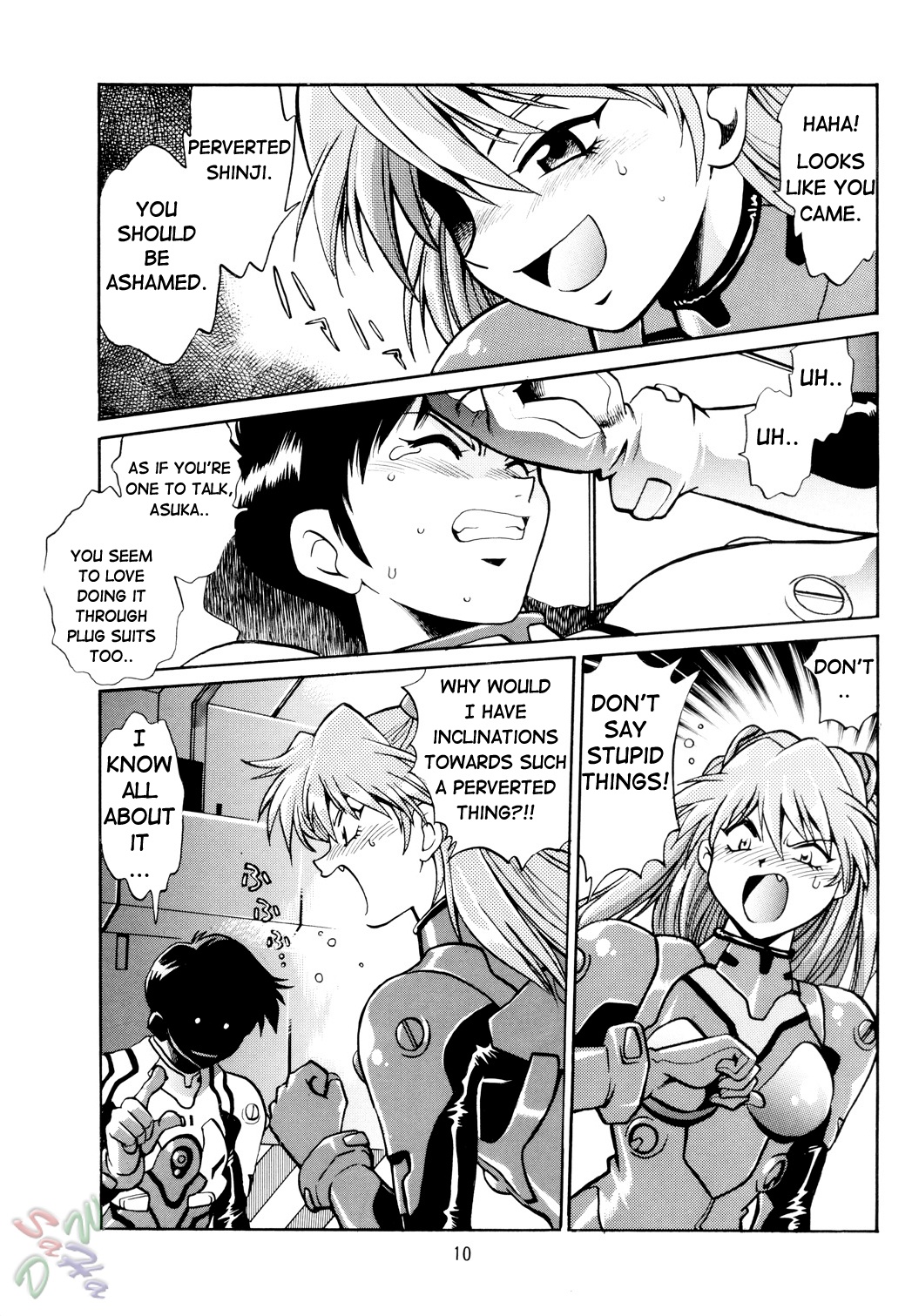 (CR34) [Studio Katsudon (Manabe Jouji)] Plug Suit Fetish (Neon Genesis Evangelion) [English] {D-W} page 10 full