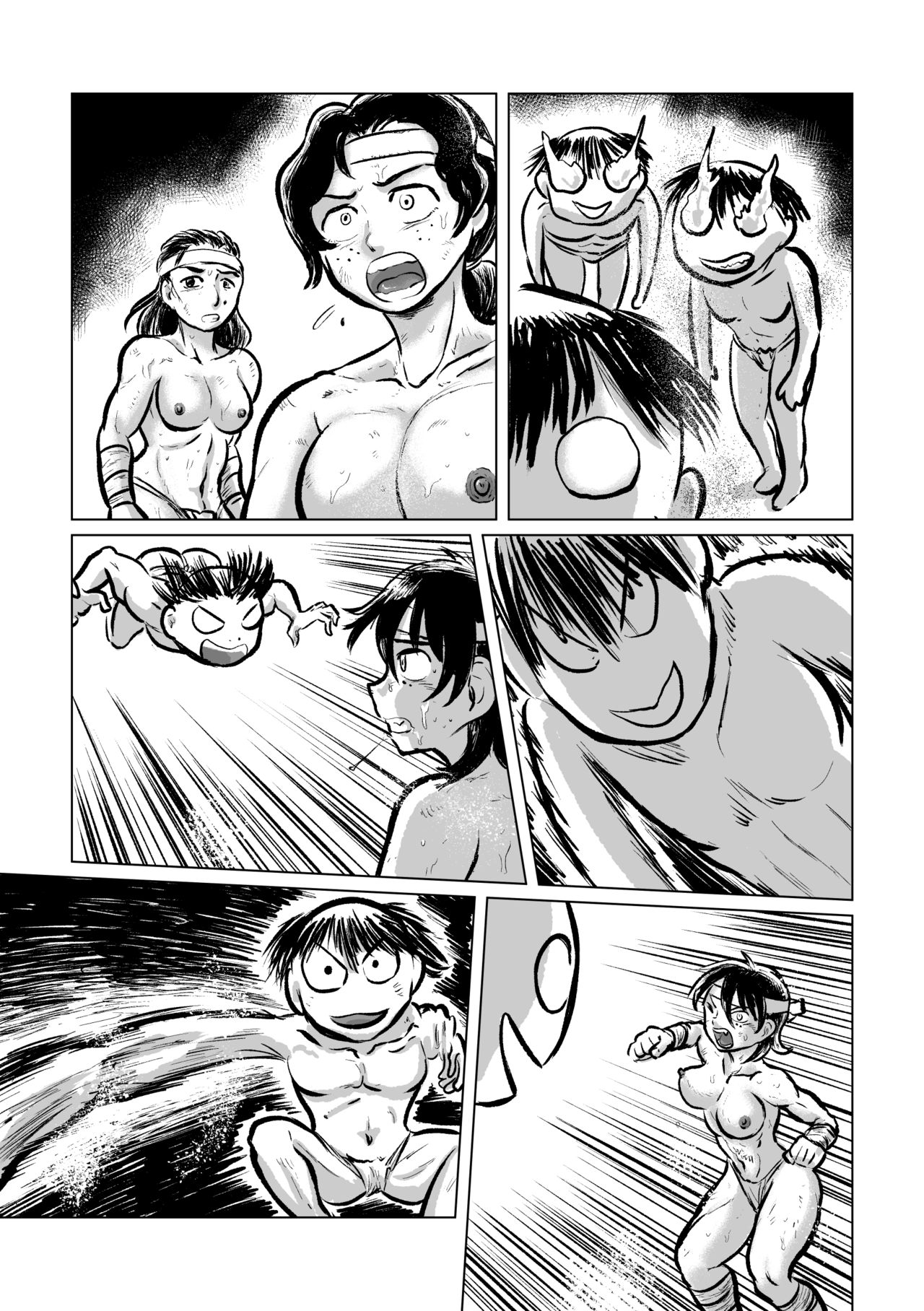 [Mayonaka no Funkotsudou (Mayofun)] Kappa VS Female Diver page 60 full