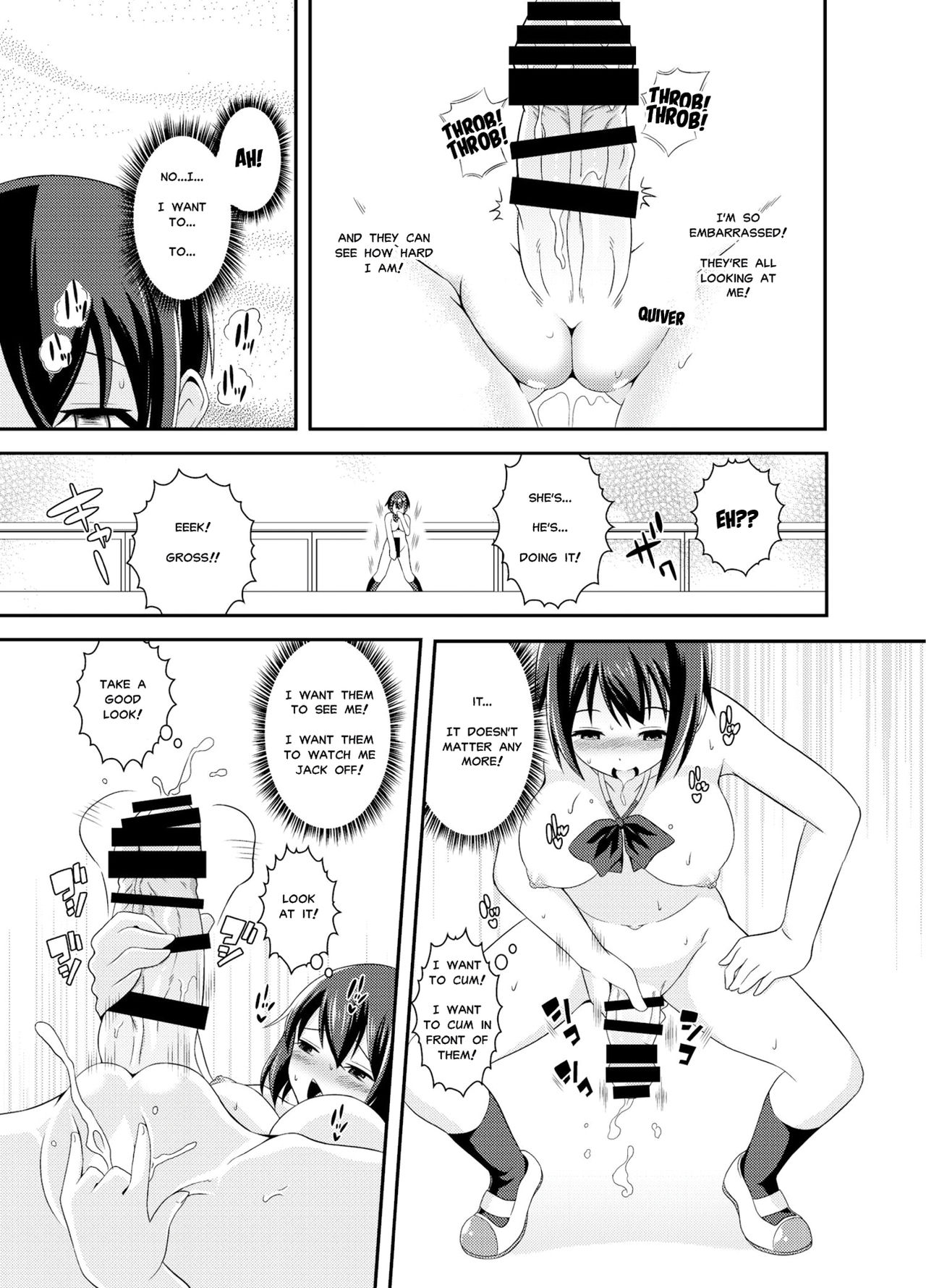 [Soramune (Yuzu Ramune)] Futanari Roshutsu JK desu ga? | What If I'm A Naked Futanari?? [English] [MisterJ167] [Digital] page 20 full