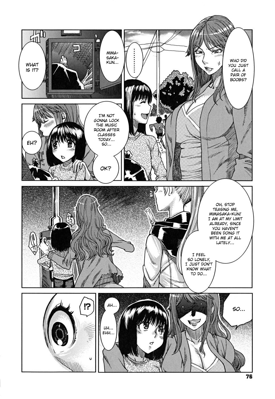 [Ooshima Ryou] Yorokobi ni Saku Karada | A Body Blooming in Pleasure [English] {doujin-moe.us} page 76 full