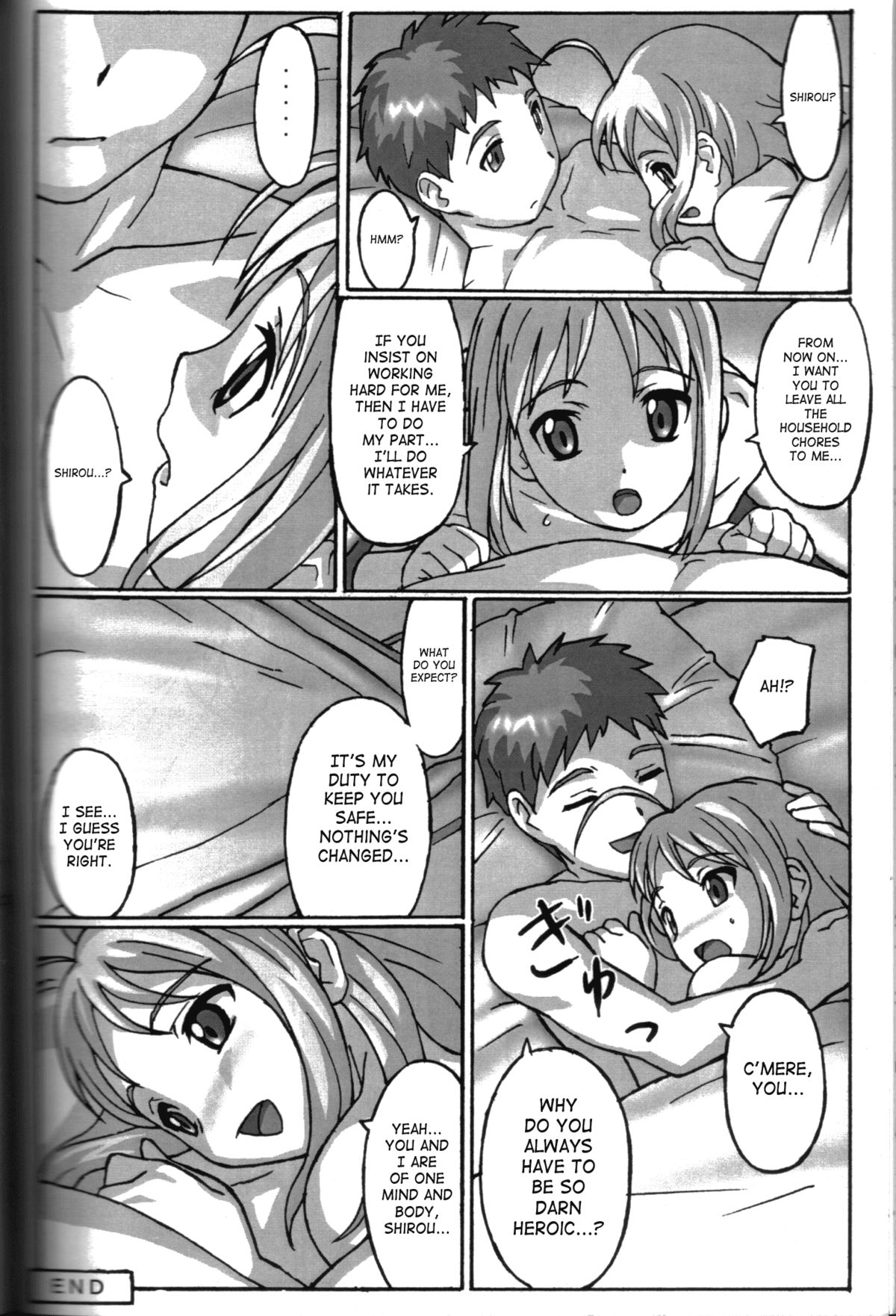 (C69) [POTATO HOUSE (POTATO)] A PIECE OF CAKE (Fate/stay night) [English] [SaHa] page 35 full