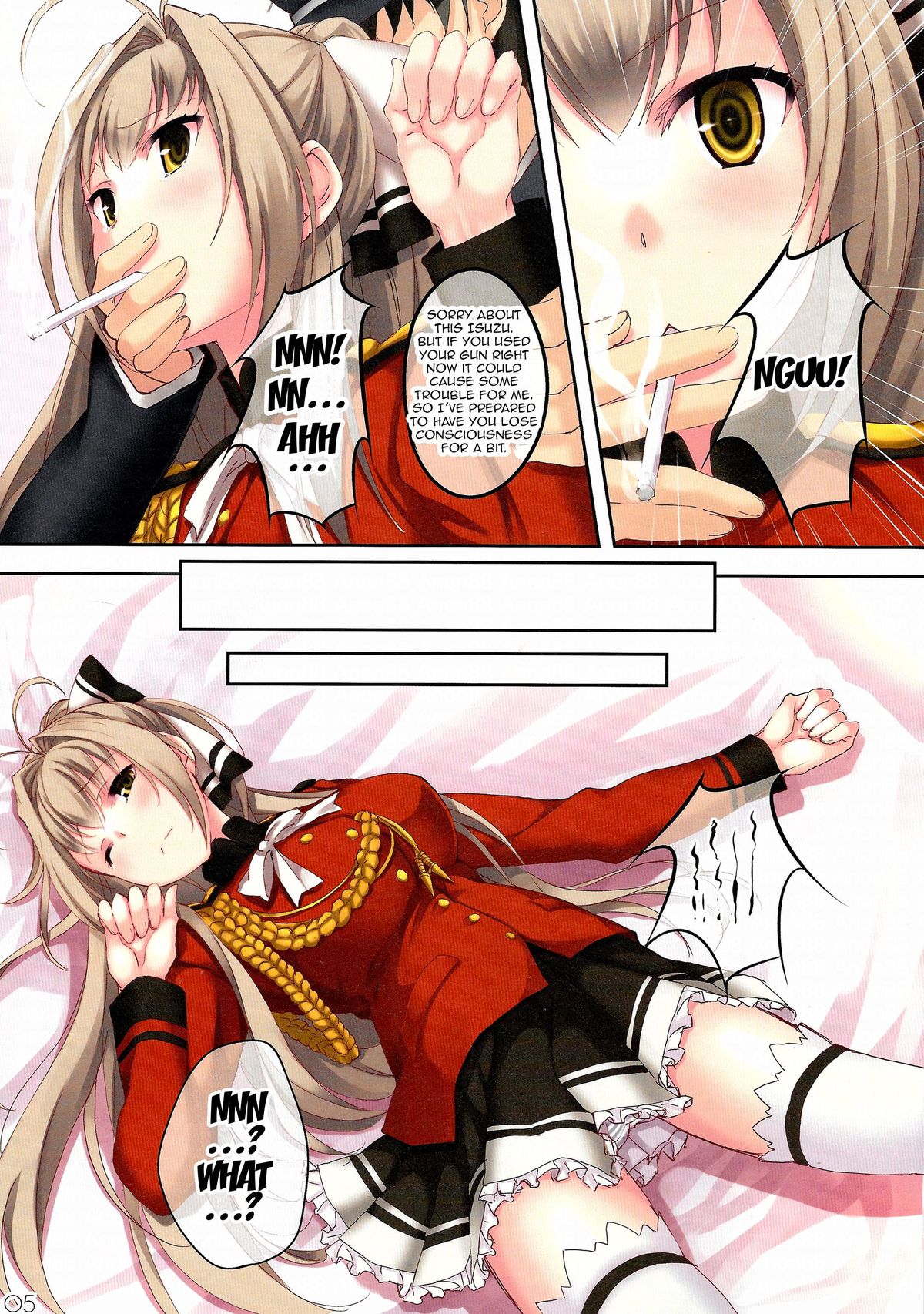 (SC65) [Seven Days Holiday (Shinokawa Arumi, Koga Nozomu)] My Beautiful Dark Deranged Fantasy! (Amagi Brilliant Park) [English] [doujin-moe.us] page 5 full